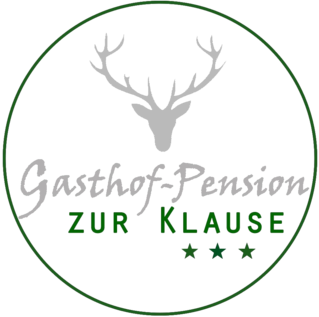 Logo vom Gasthof und Pension "Zur Klause"