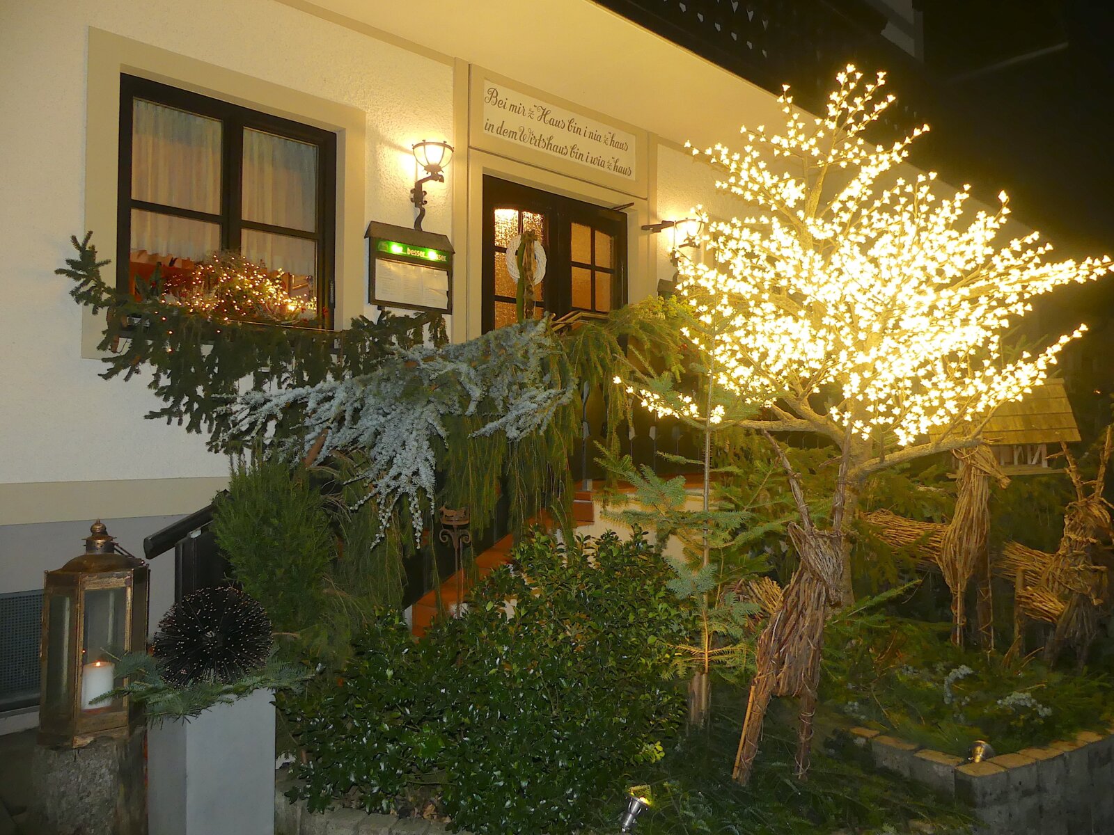 Gasthof "Zur Klause" Weihnachtszeit